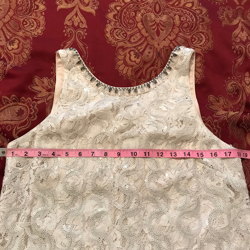 NWT 👗🎁Badgley Mischka  - Sequin Cocktail Dress - Picture 7 of 8